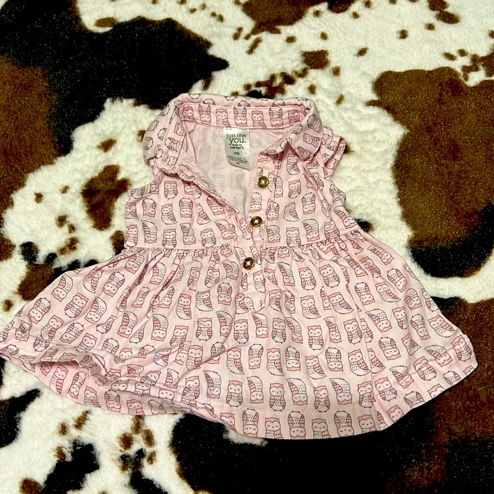 NB owl dress